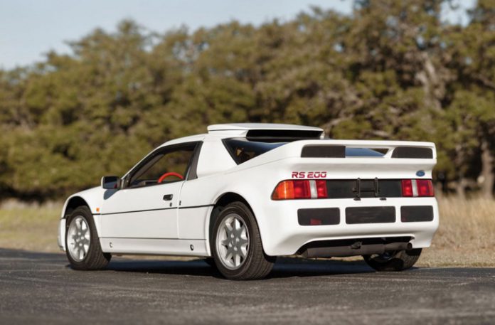 Ford RS200 auction rear