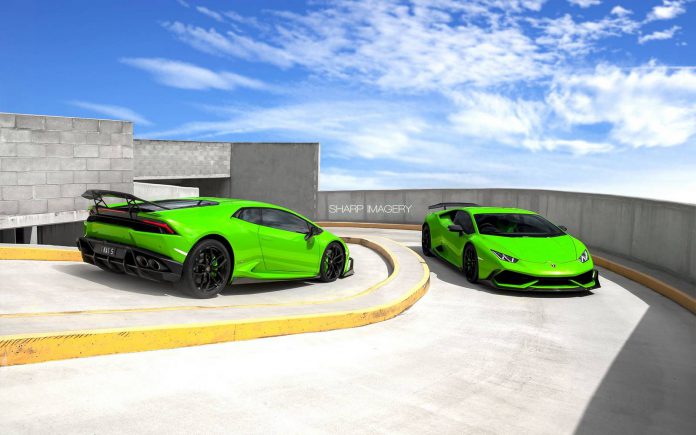 Lamborghini Huracan photoshoot 