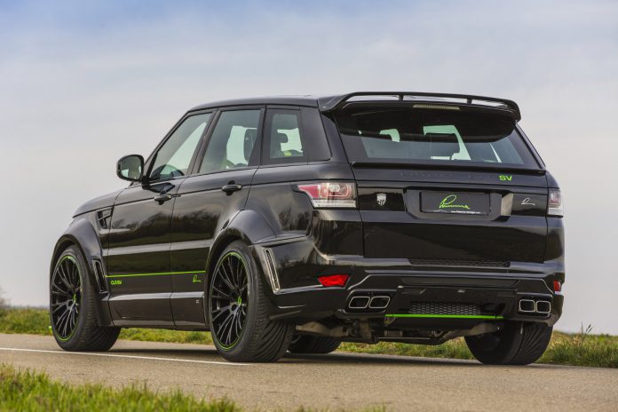 Lumma Range Rover Sport SVR rear