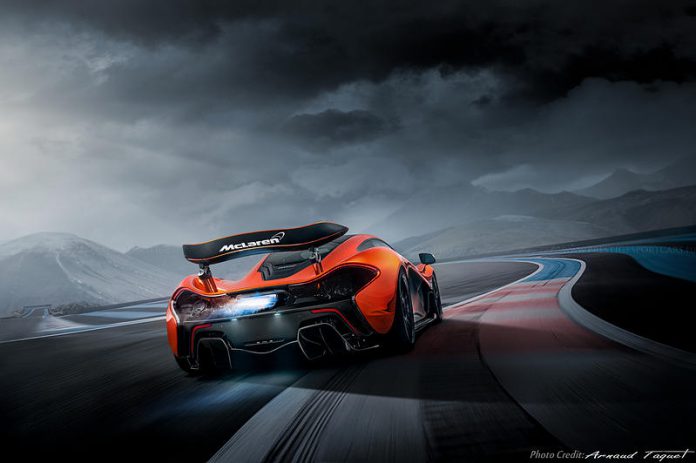 MSO McLaren P1 rear