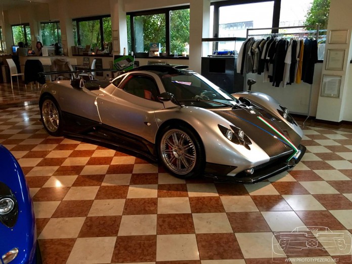 Pagani Zonda La Nonna side view