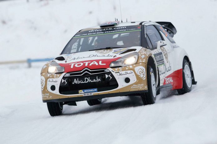 Rally Sweden  2015 Citroen DS3 WRC