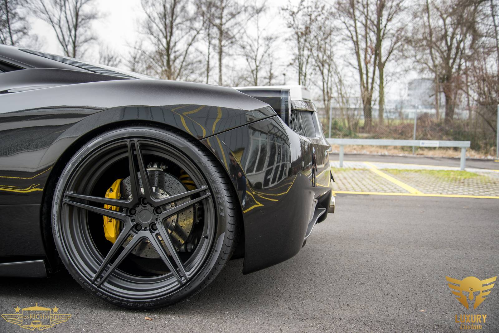 Ferrari 458 Black Matte