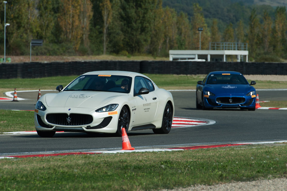 Gt driving. Marco Maserati.