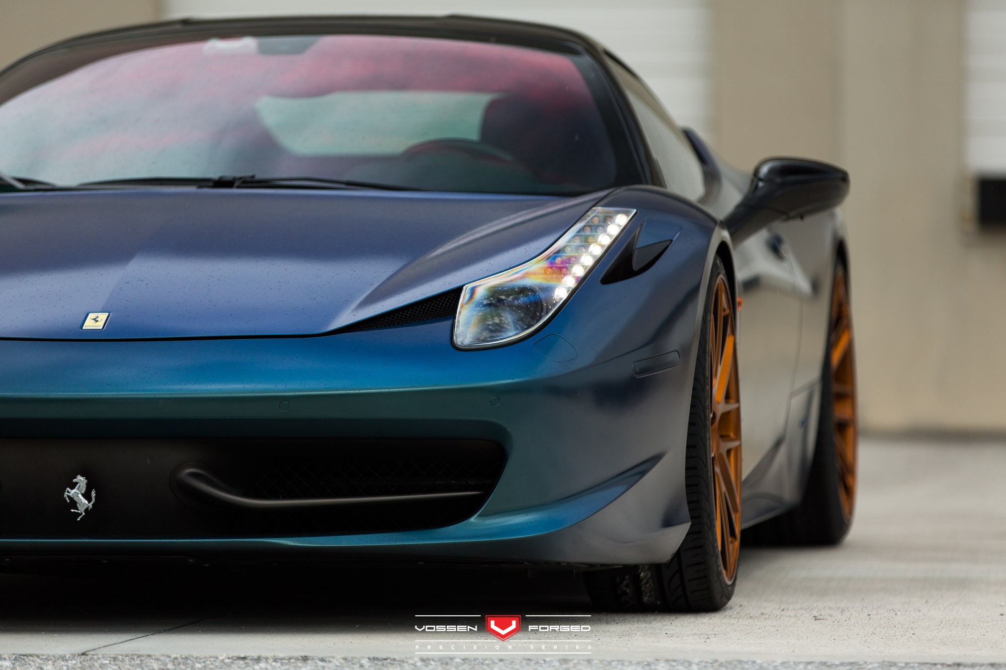 Ferrari 458 Blue