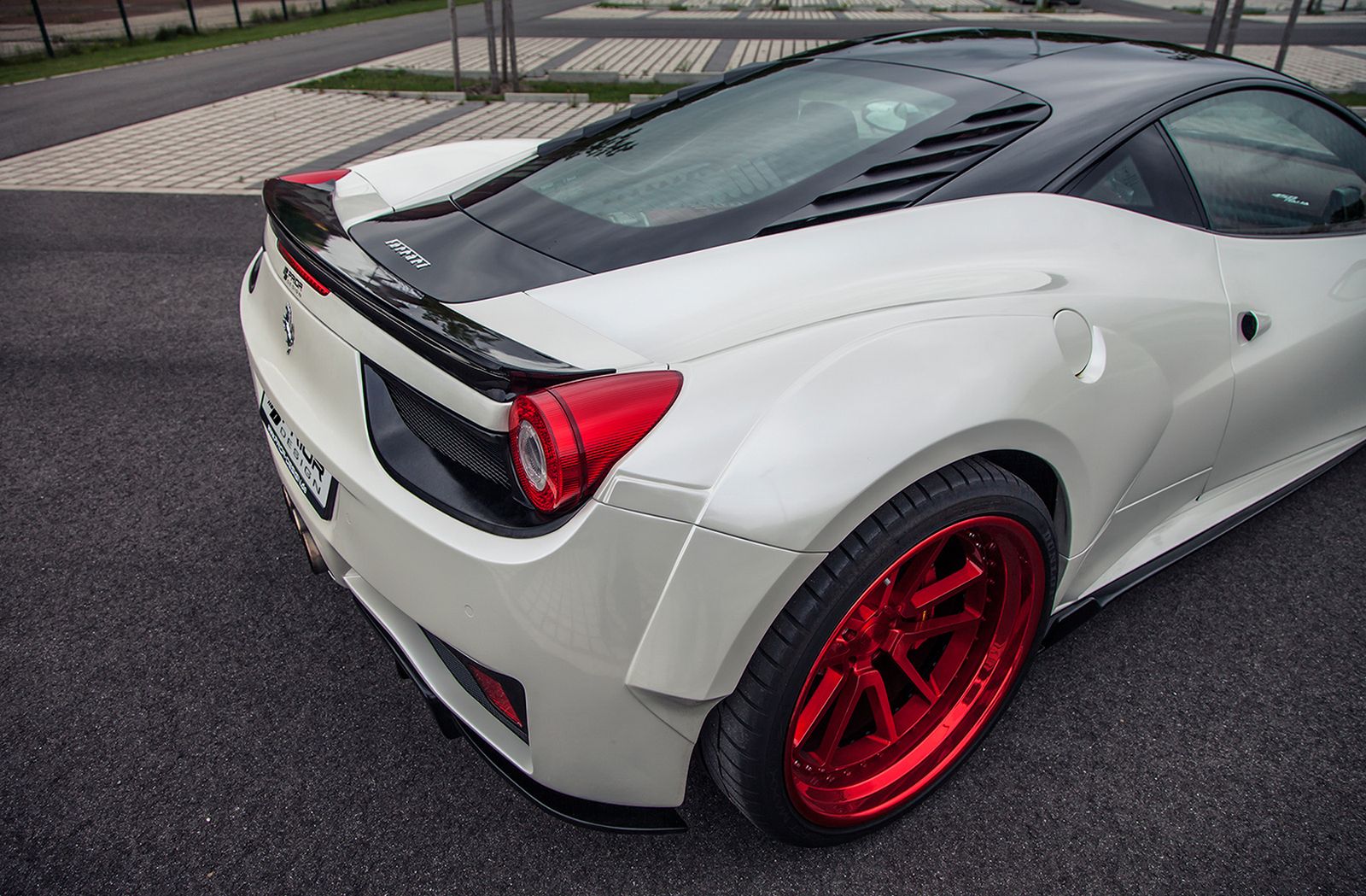 Ferrari 458 Italia Tuning Р±РµР»С‹Р№