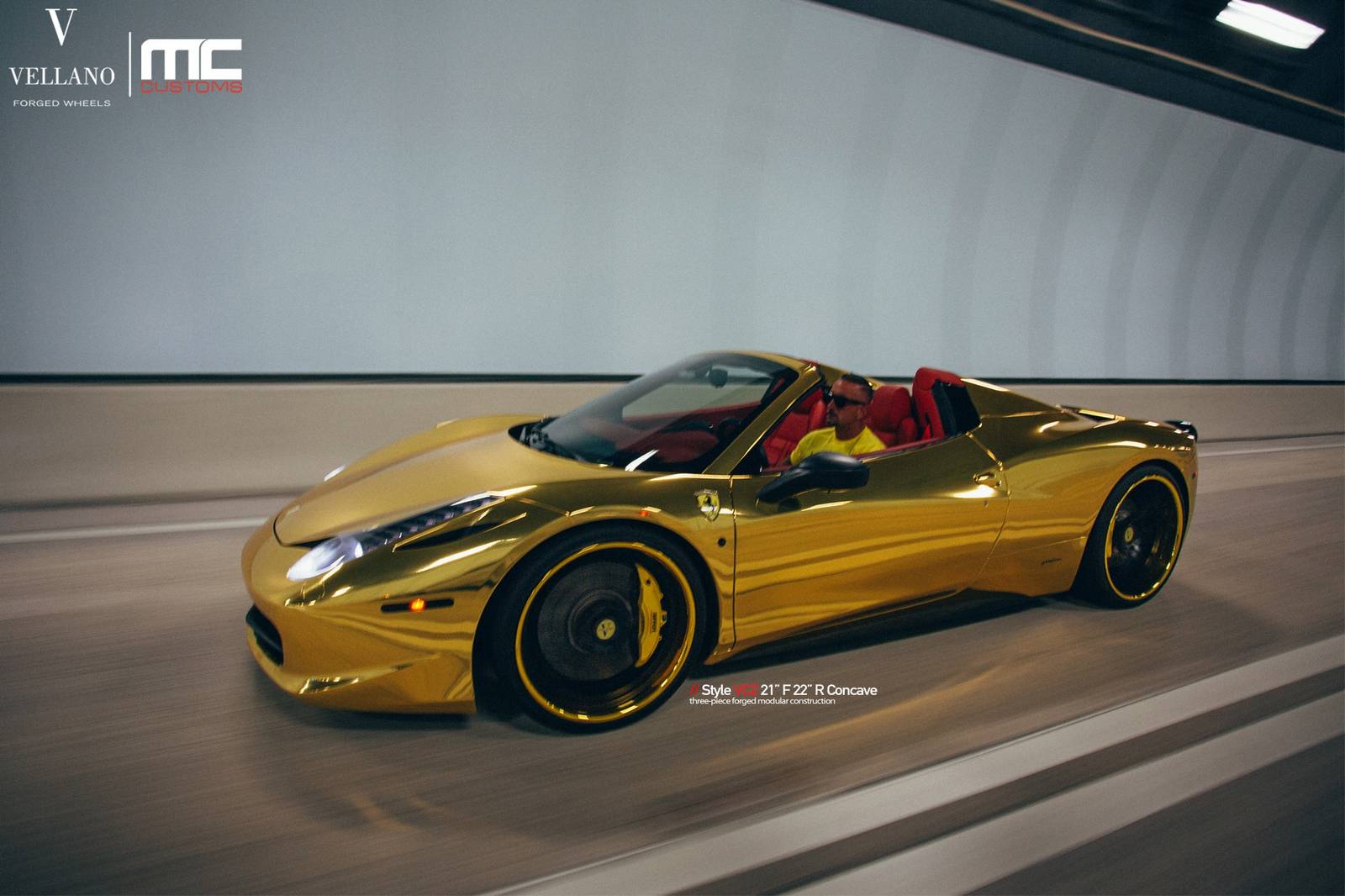 Ferrari 458 Gold