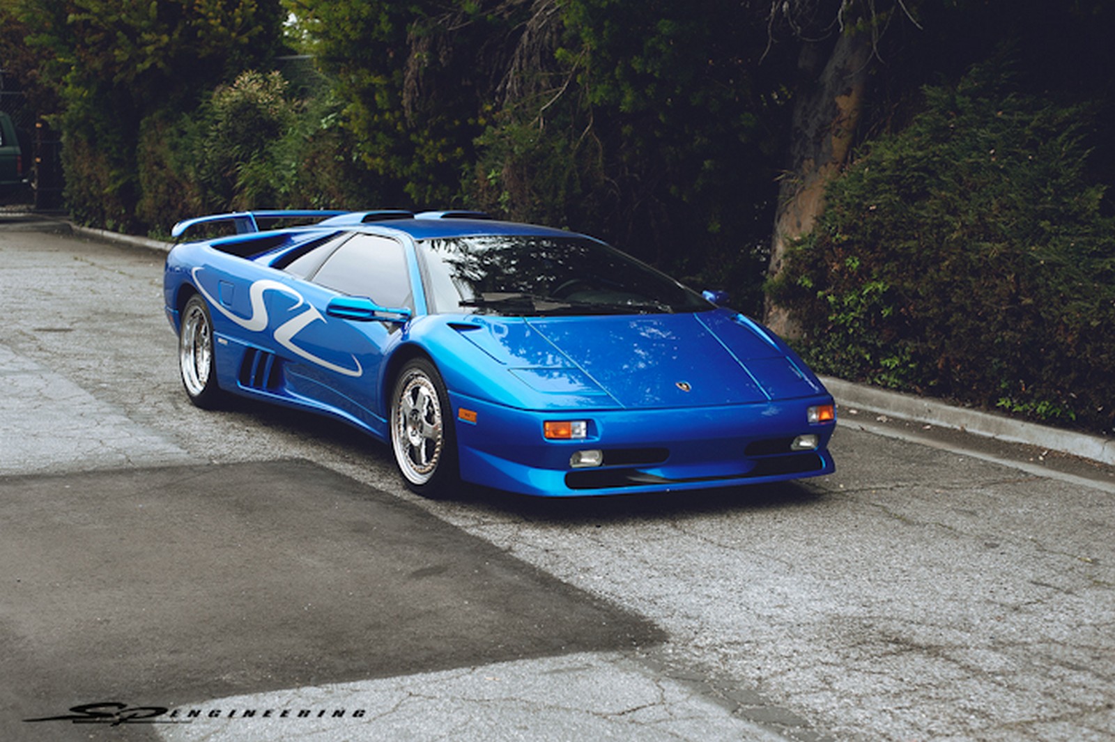 Lamborghini Diablo SV сверху