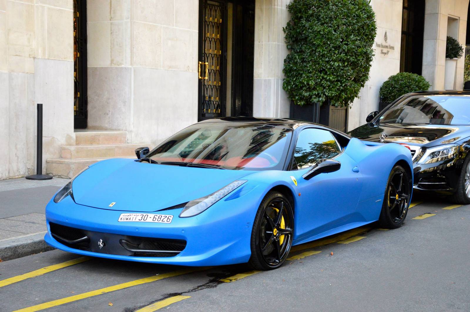 Ferrari 458 Blue