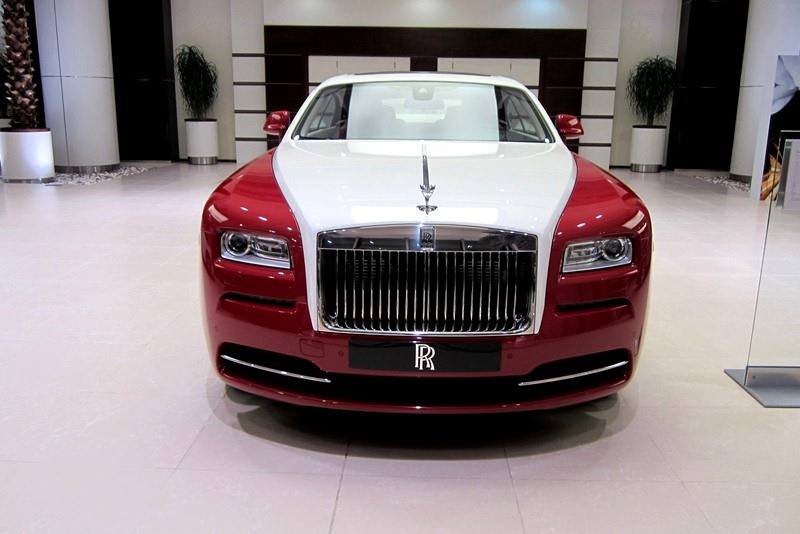 Rolls Royce Wraith Red