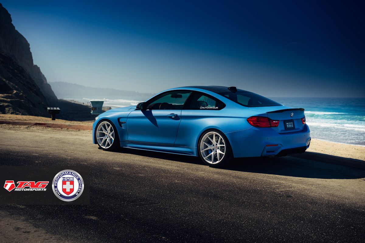 BMW m4 Blue Marine