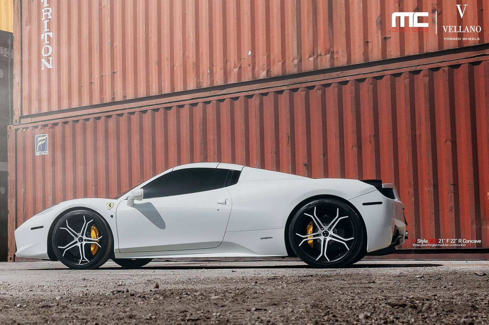 Ferrari 458 Italia Tuning Р±РµР»С‹Р№