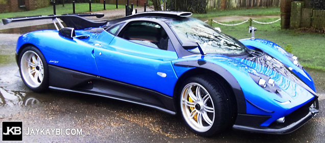 Redesigned Pagani Zonda PS Spied for the First Time