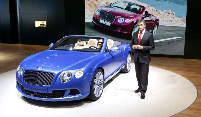 2013 Bentley Continental GT Speed Convertible 