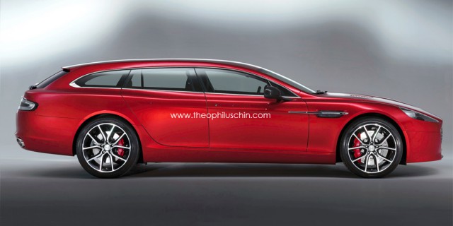Render: Aston Martin Rapide Shooting Brake by Theophilus Chin