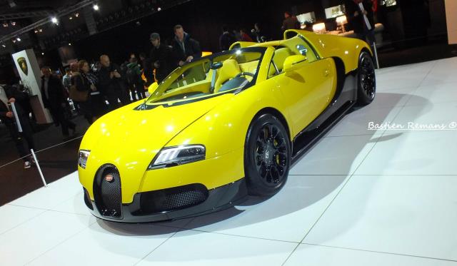 Bugatti Veyron Grand Sport at Brussels Motor Show