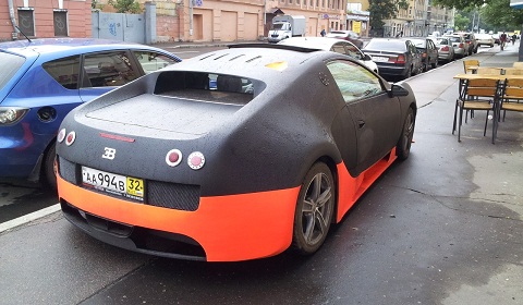 Bugatti Veyron World Record Edition Replica in Russia