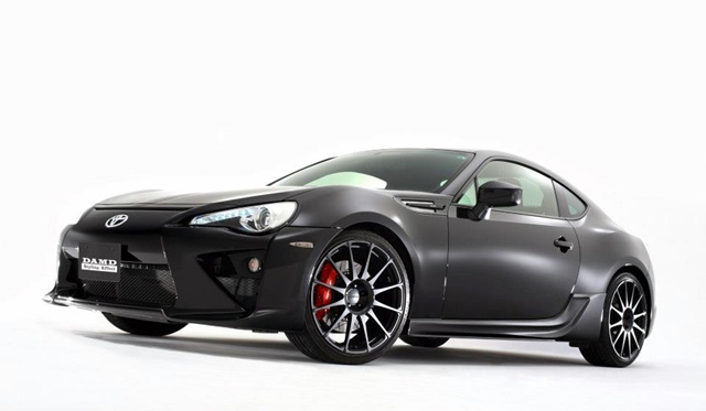 Overkill: Toyota GT86 with Lexus LFA Body Kit by DAMD