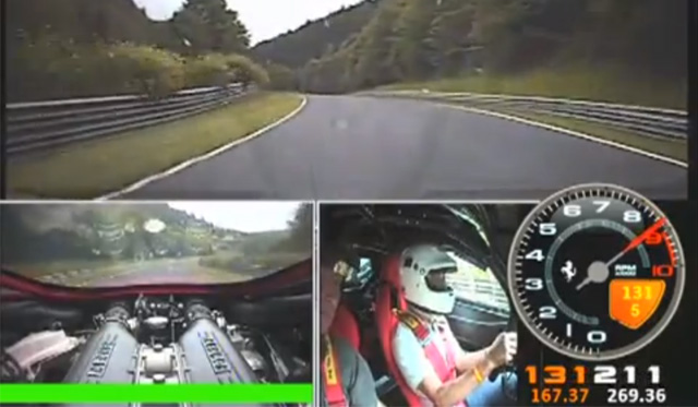 Ferrari 458 Crash on Nurburgring