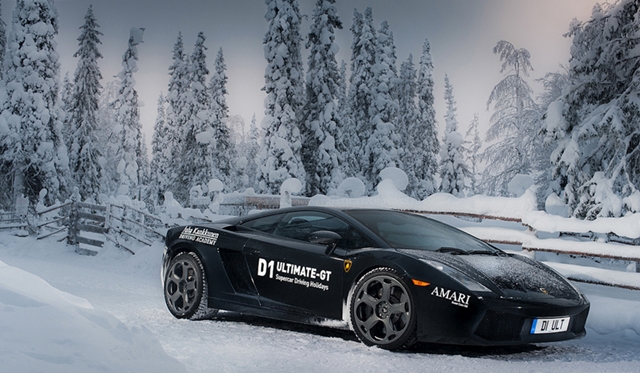 Supercar Ice Driving Event In Finland by D1 Ultimate-GT