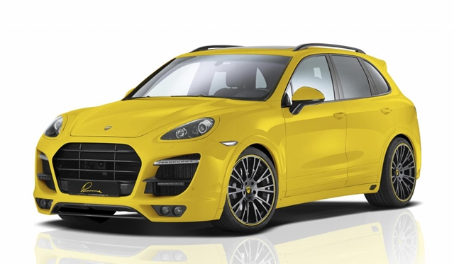 Official: Lumma CLR 558 GT-S Body Kit for Porsche Cayenne