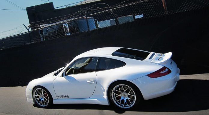 Porsche 911 Ducktail Spoiler, Front Bumper lip and Side Skirts by Misha Designs