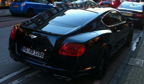 Spotted Footballer Ryan Babel's Mansory Bentley Continental GT V8