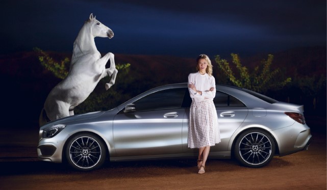Supermodel Karlie Kloss Stars in 2013 Mercedes-Benz CLA Film