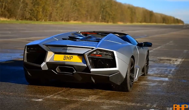 Video: Lamborghini Reventon Roadster Driven on The BHP Project