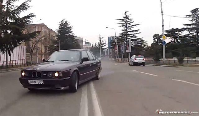 Video: Crazy BMW M5 Street Drifter