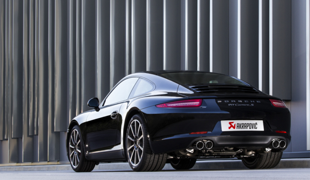 Official: Akrapovic Slip-on Titanium Exhaust for 2012-13 Porsche 911