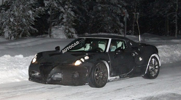 Spyshots: Alfa Romeo 4C Captured Winter Testing