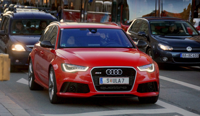 Billionaire Ferdinand Piëch Spotted Riding Shotgun in 2013 Audi RS6 Avant