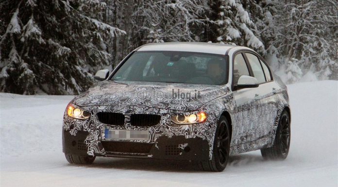 Spyshots: 2014 BMW M3 Winter Testing