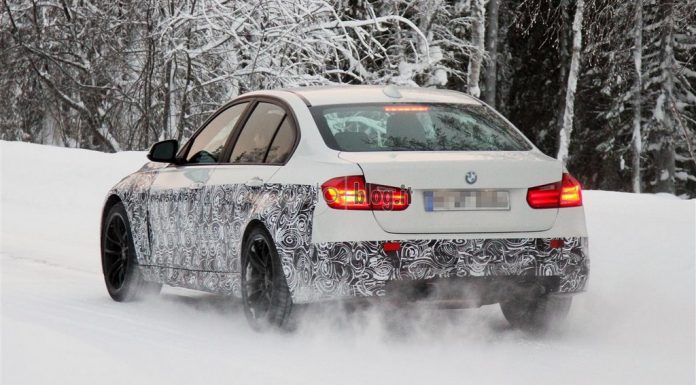 Spyshots: 2014 BMW M3 Winter Testing