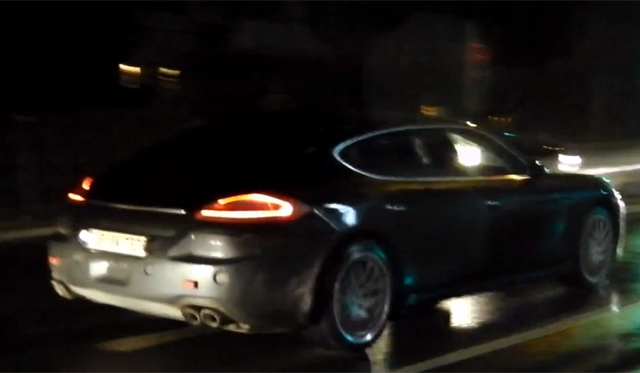 Video: 2013 Porsche Panamera Turbo Spied Testing