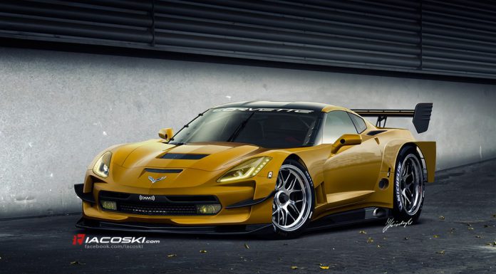 Render: Track-Ready 2014 Chevrolet Corvette Stingray by IACOSKI