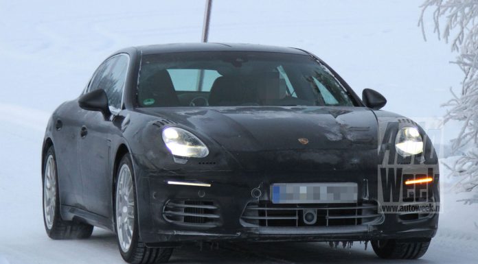 Spyshots: Facelifted 2013 Porsche Panamera