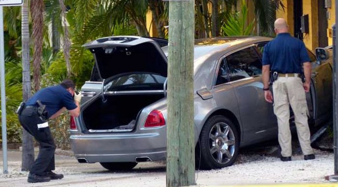 Rick Ross Crashes Rolls-Royce Ghost Escaping Apparent Drive-by Attempt