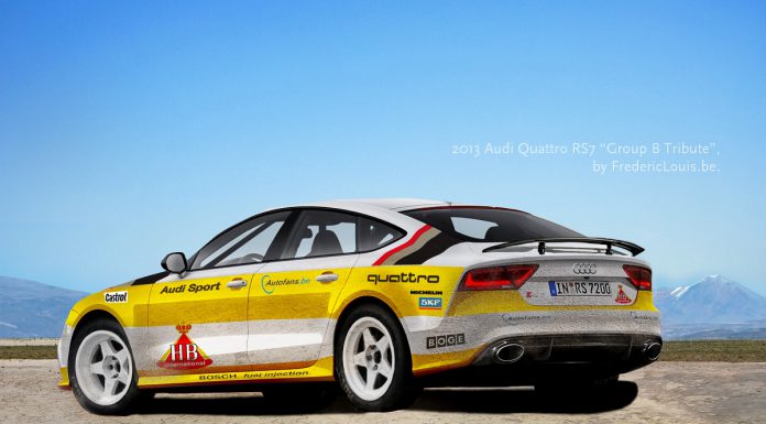 Render: Audi RS7 AMG Quattro Group B Racer