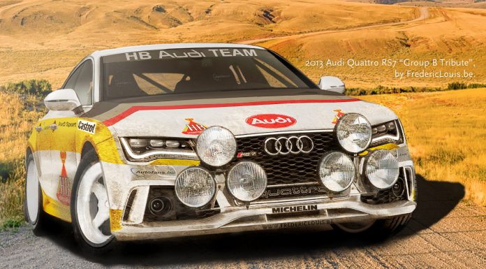 Render: Audi RS7 Quattro Group B Racer