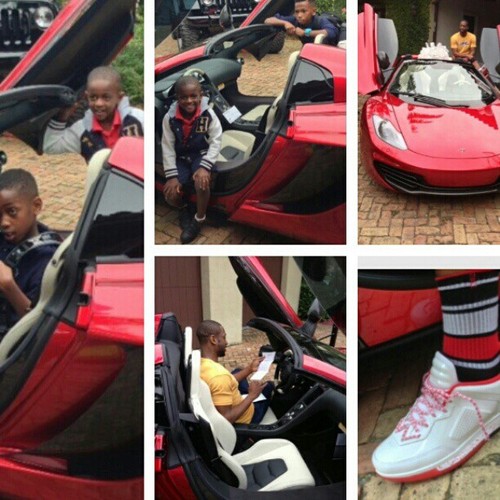 Dwayne Wade Gets McLaren MP4-12C Spyder for 31st Birthda