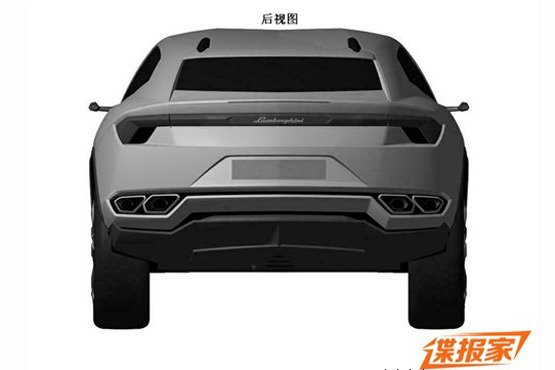 Chinese Patents of Lamborghini SUV Photos Indicate Production Could be Nearing
