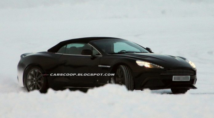 Spyshots: Aston Martin Vanquish Volante Captured