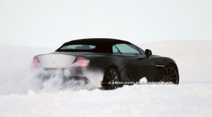 Spyshots: Aston Martin Vanquish Volante Captured