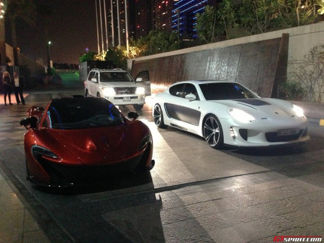 Production McLaren P1 in Dubai