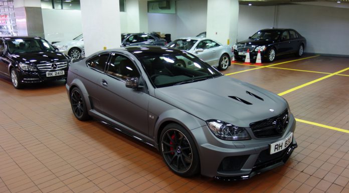 Matte Seal Gray C63 AMG Black Series by Mode Carbon