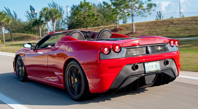 Gallery: Red Ferrari 16M Scuderia Spider in Sunny Florida