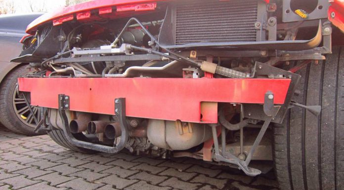 Car Crash: Smashed Ferrari 458 Italia in Prague