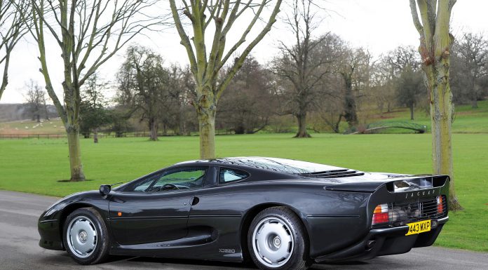 Jet Black Jaguar XJ220